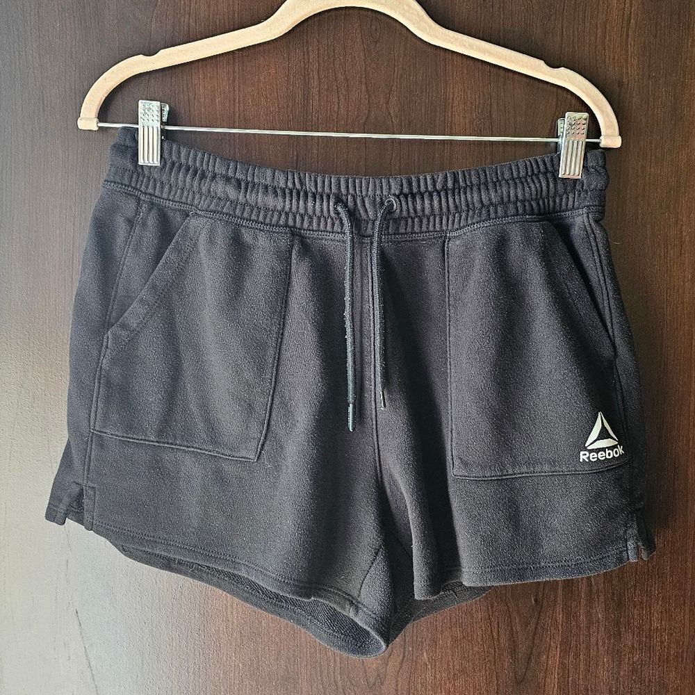 Reebok Black Athletic Shorts Size Medium
